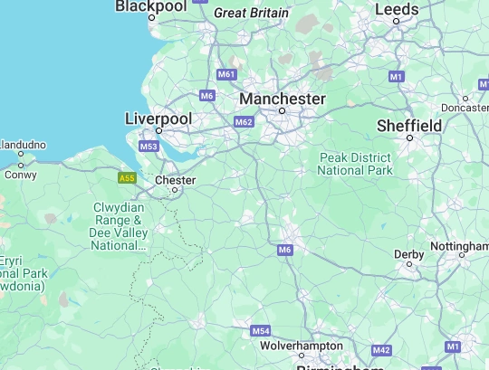 Cheshire map - no win no fee compensation claims