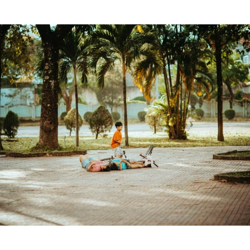 accident in a park